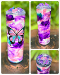 20 ounce Butterfly Tumbler
